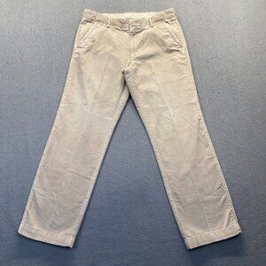LK Life Made Simple Corduroy Pants Men's Size 34X32 Straight Leg Flat Front